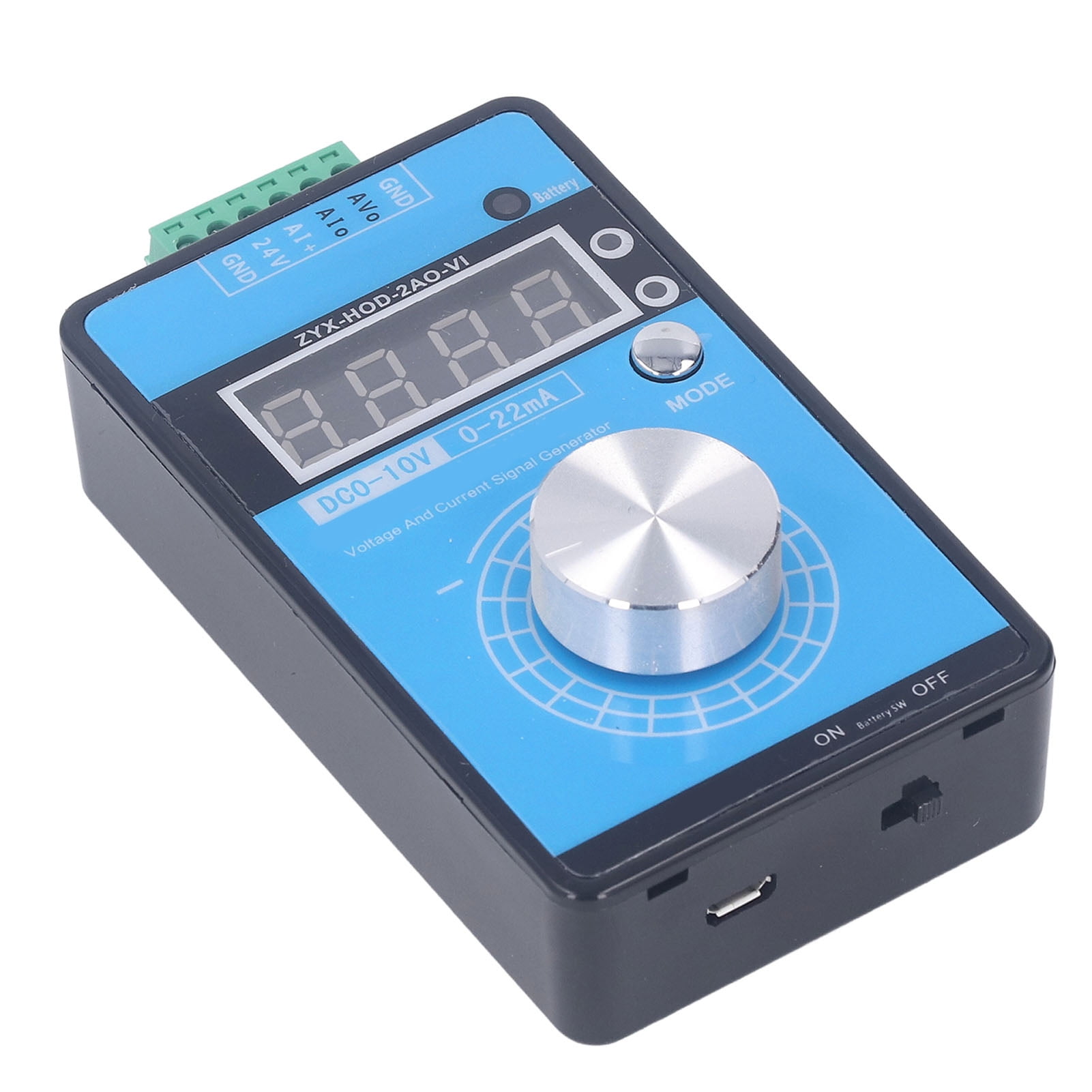 Analog Simulator, High Accuracy DC 010V Current Voltage Generator