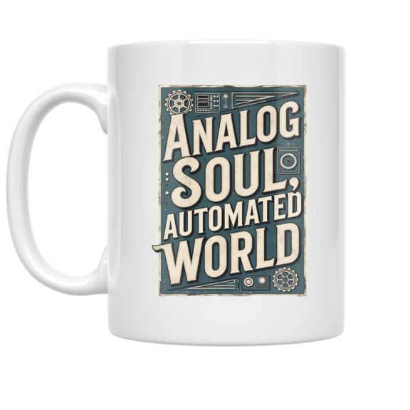 Analog Soul Automated World - Automation Engineer - 11 oz Ceramic Coffee Mug