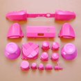 thumbnail image 2 of Psp Console 3000 Gametown Replacement Left Right Buttons Kit ABXY D-Pad Rubber Button Direction Button For PSP 3000 Slim Console-Silver Psp Kit 2 of 10