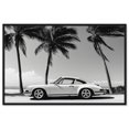 thumbnail image 1 of Analog Vintage Car Canvas Elegant Photography by Art Remedy, Black Frame, 30 x 20, 1 of 7
