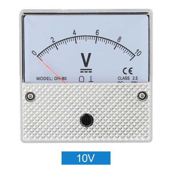 Analog Voltmeter Response Time S Computer Printed Scale Dial Simple Structure