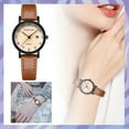 thumbnail image 1 of Analog Watch, Women's Wrist Watches, Ladies Watches for Women,wrist Watches for Woman, Student Watch Exam Dedicated Casual Digital Calendar Quartz Leather Strap Women's Watch, 1 of 7