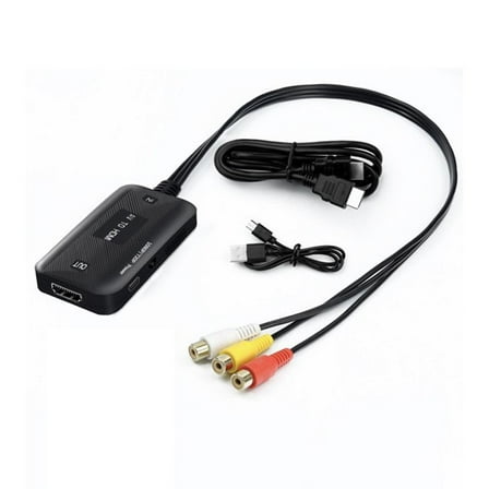 Analog to HDMI Signal Converter - Convert AV Signals to HD for Enhanced Viewing Experience