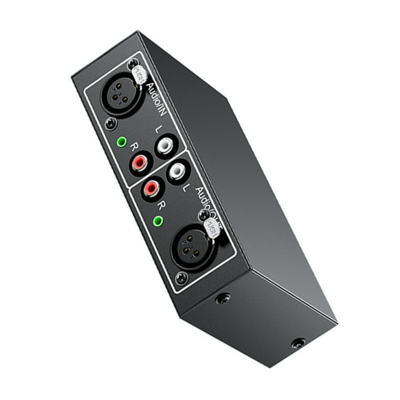 Analogues Auxs Line Selectors Box 4 in 1 Out for Headphone and Game Consoles