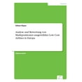 thumbnail image 1 of Analyse Und Bewertung Von Marktpositionen Ausgewahlter Low Cost Airlines in Europa, 1 of 1