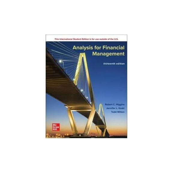 Pre-Owned ISE Analysis for Financial Management (Paperback) 1265042632 9781265042639