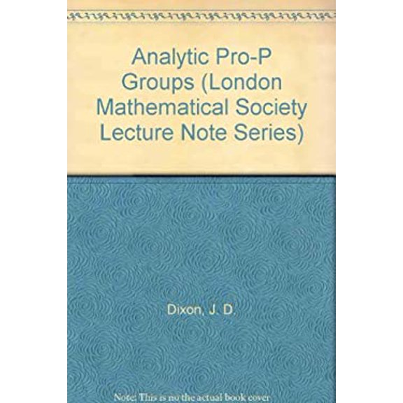 Pre-Owned Analytic Pro-P Groups 9780521395809