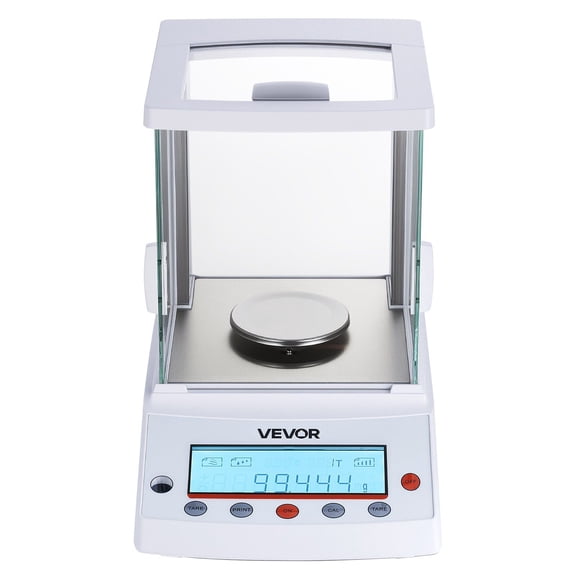 Analytical Balance 120g/0.001g Lab Scale w/ Glass Shield, 4 Units