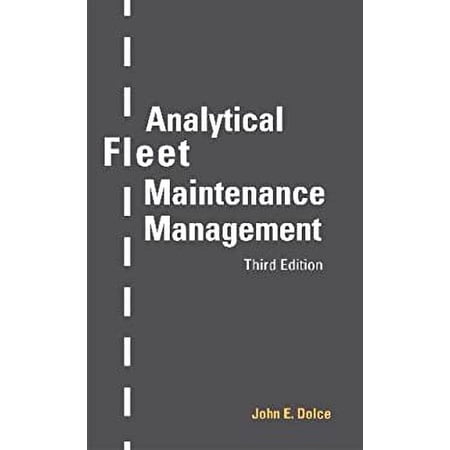 Pre-Owned Analytical Fleet Maintenance Management 9780768016840 Used