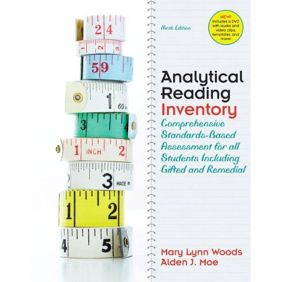 Pre-Owned Analytical Reading Inventory: Comprehensive Standards-Based Assessment for All Students Including Gifted and Remedial [With CDROM] (Spiral-bound) 0137012926 9780137012923