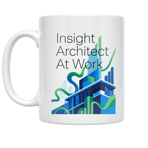 Analytics Mastery Design - Insight Architect Enthusiast - 11 oz Ceramic Coffee Mug