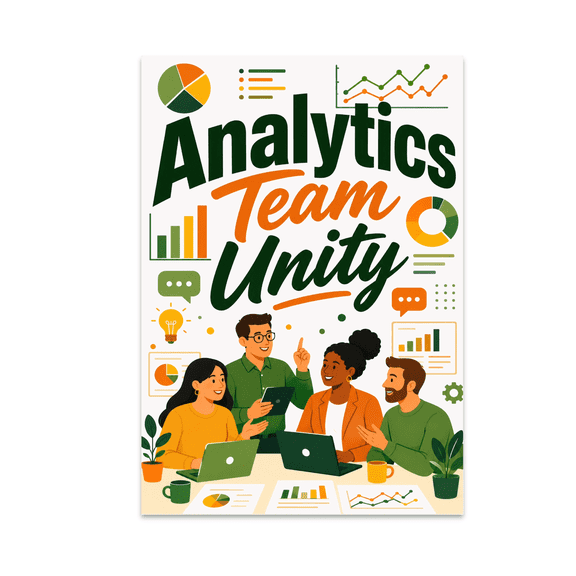 Analytics Team Unity Poster - Data Analysts - 13x19 Poster Print