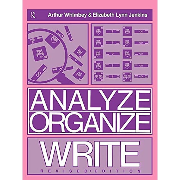 Pre-Owned Analyze Organize Write Revised Ed. (Paperback) 0805800824 9780805800821