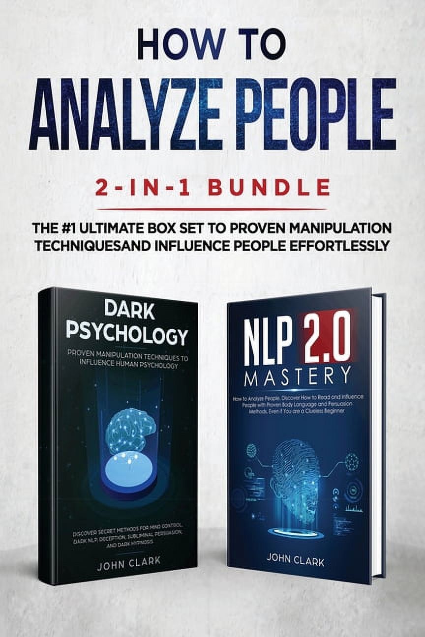 Manipulation Mid Set How to Analyze People 2-in-1 Bundle: NLP 2.0 Mastery + Dark Psychology ...