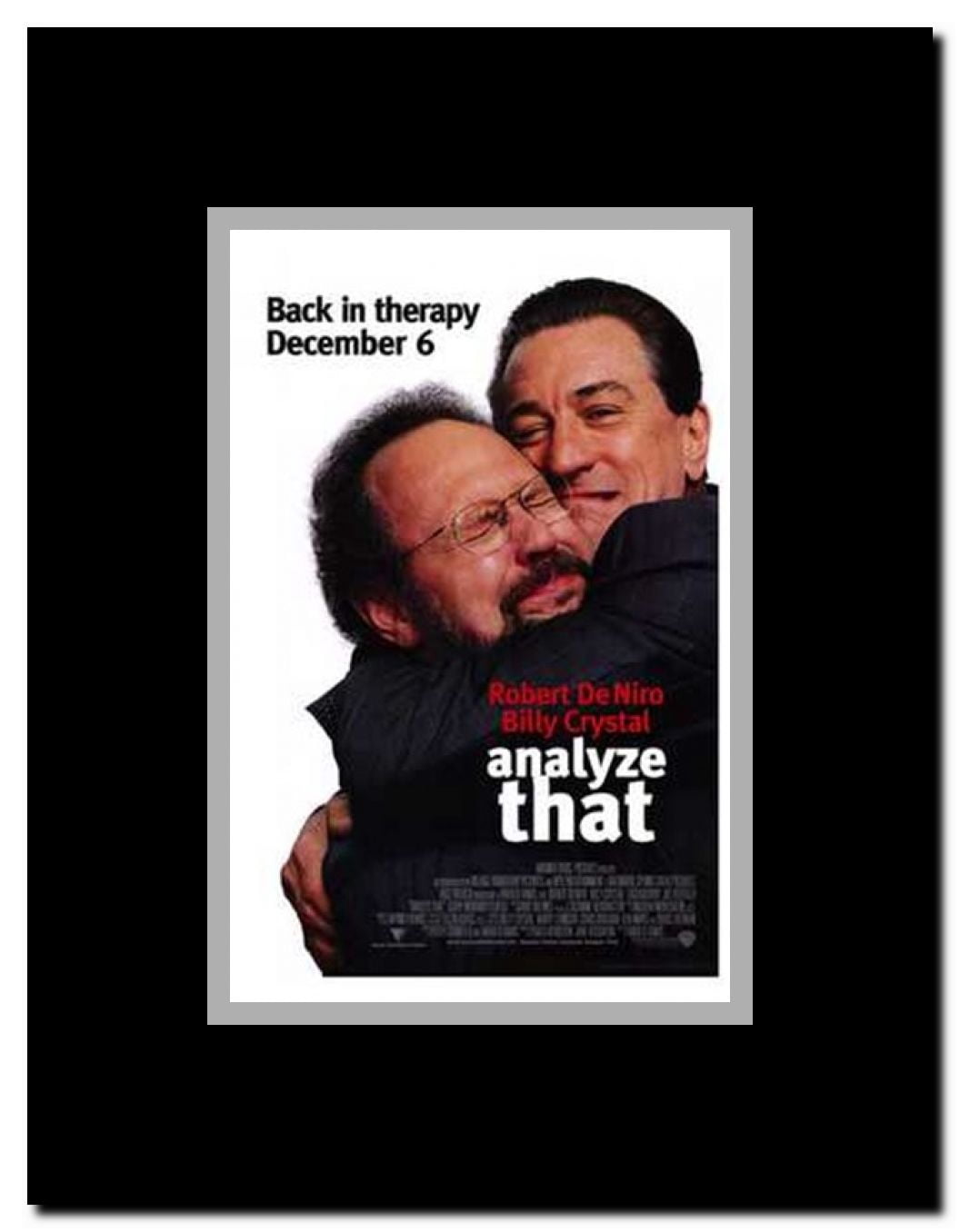 Analyze That Framed Movie Poster