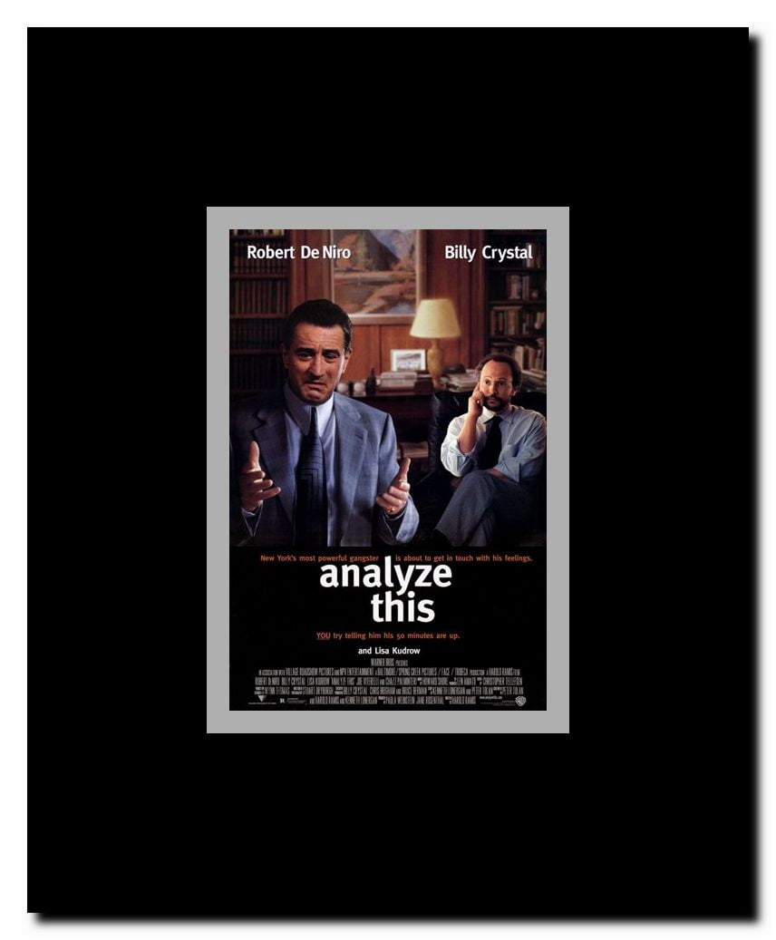 Analyze This Framed Movie Poster