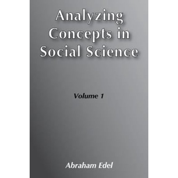 Pre-Owned Analyzing Concepts in Social Science