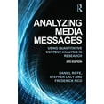 thumbnail image 1 of Pre-Owned Analyzing Media Messages: Using Quantitative Content Analysis in Research (Paperback) 0415517672 9780415517676, 1 of 1