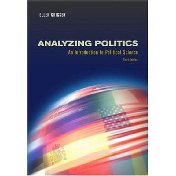 Pre-Owned Analyzing Politics (with Infotrac) [With Infotrac] (Paperback) 0534630774 9780534630775
