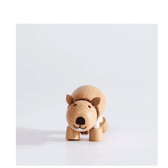 Anamalz Outback Wombat Wooden Animal Toy 18070