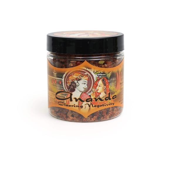 Prabhuji's Gifts Ananda Clearing Negativity Ramakrishnananda Resin Incense 2.4 Oz