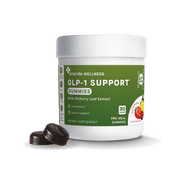 Ananda Wellness GLP-1 Support Gummies, Fruit Punch Flavor, White Mulberry Leaf Extract, 0g Sugar, Vegan, Carb & Glucose Metabolism Support, 30 Ct