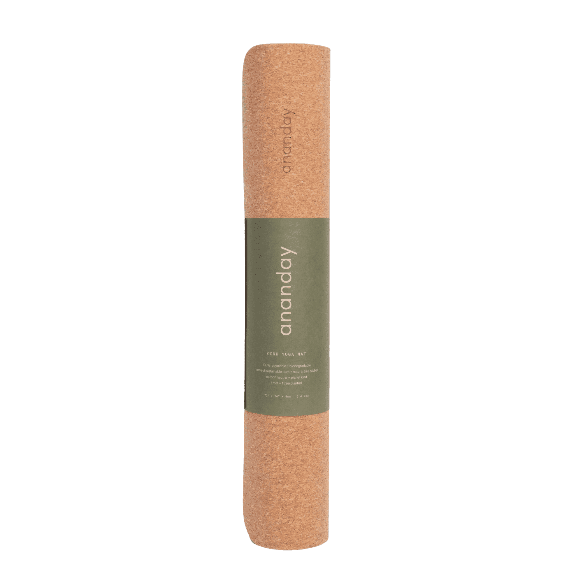 Ananday Cork Yoga Mat