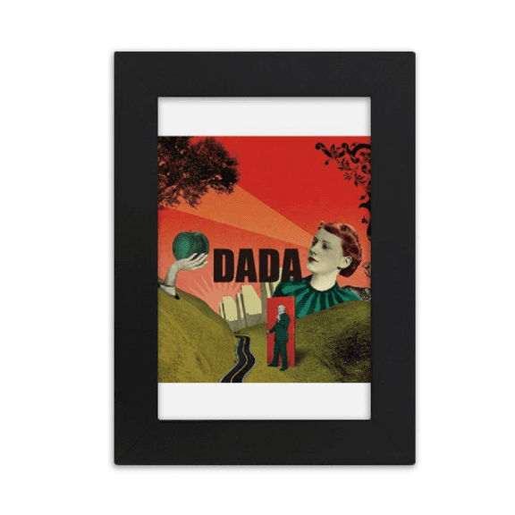 Anarchy Antiwar Dada Art Art Deco Fashion Desktop Photo Frame Picture Display Art Painting Exhibit