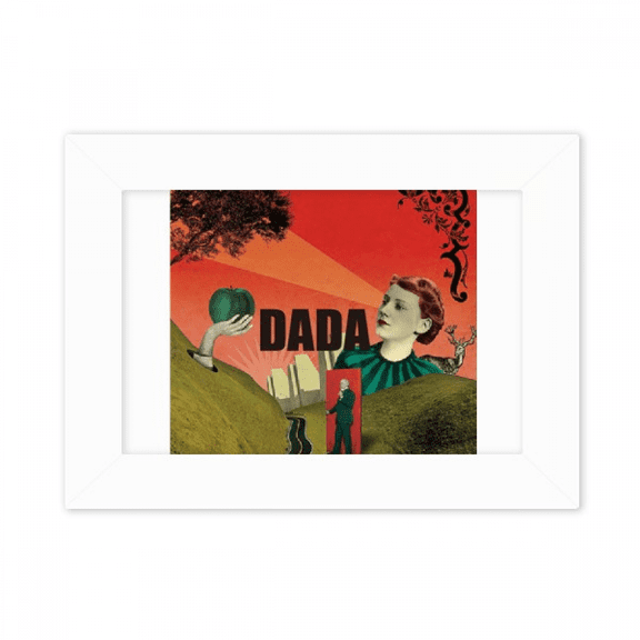 Anarchy Antiwar Dada Art Art Deco Fashion Photo Mount Frame Picture Art Painting Desktop 5x7 inch