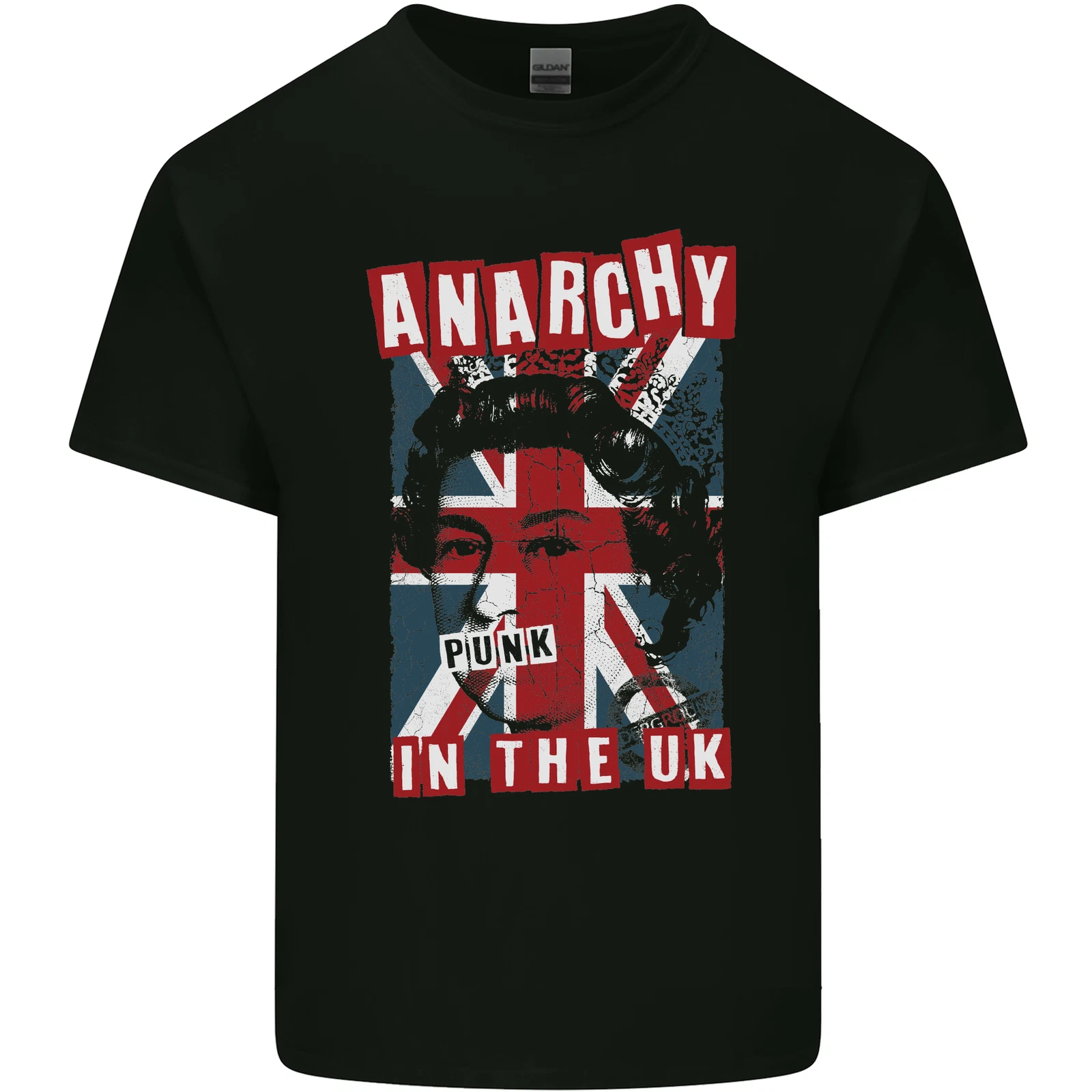 Anarchy In The UK Punk Music Rock Retro Vibe Design Unisex T-Shirt ...