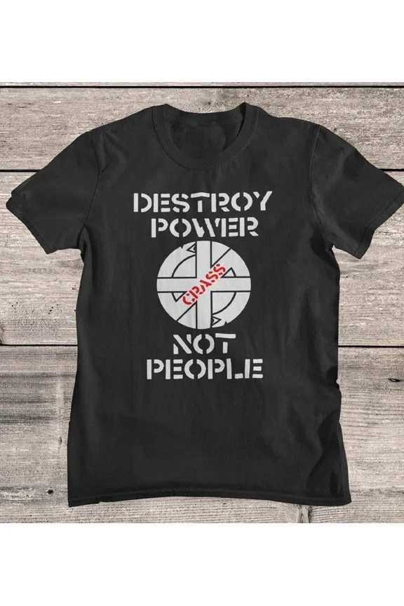 Anarchy Is Not Dead Punk Protest Graphic Unisex T-Shirt S-4XL