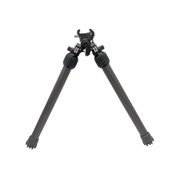 Anarchy Outdoors All Terrain Mountain and Backcountry Bipod Feet, Metal Spiked, Black, Small