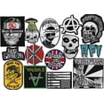 thumbnail image 1 of Punk Rock  Patch Set: Dead Kennedys, Misfits, AFI & More - 14 Piece Iron-On Collection by Thread Co., 1 of 7
