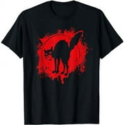 Anarchy Symbol Black Cat Revolution T-shirt