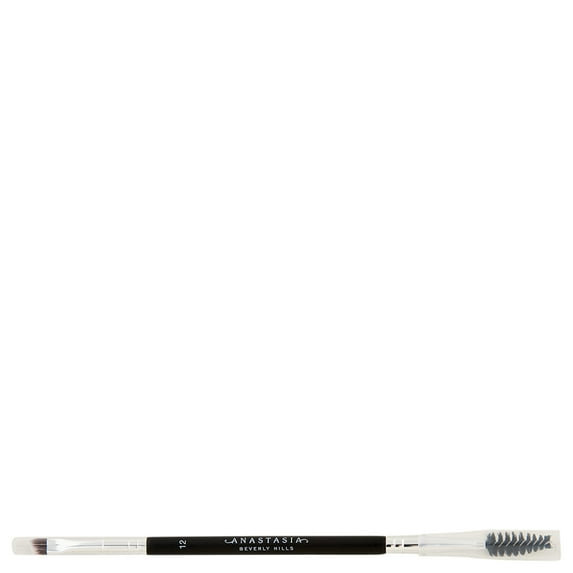 Anastasia Beverly Hills Duo Brow Eyeliner Angled Cut Spooley Brush '# 12' New