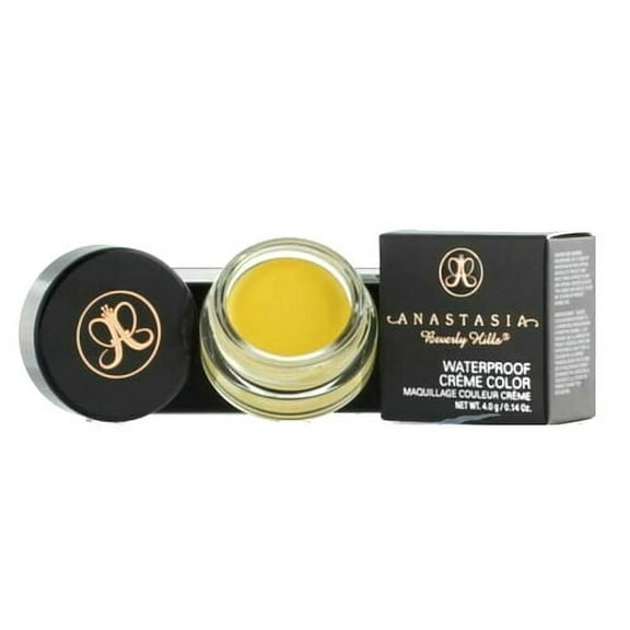 Anastasia Beverly Hills Waterproof Creme Yellow Color Eye Shadow, 0.14 Oz