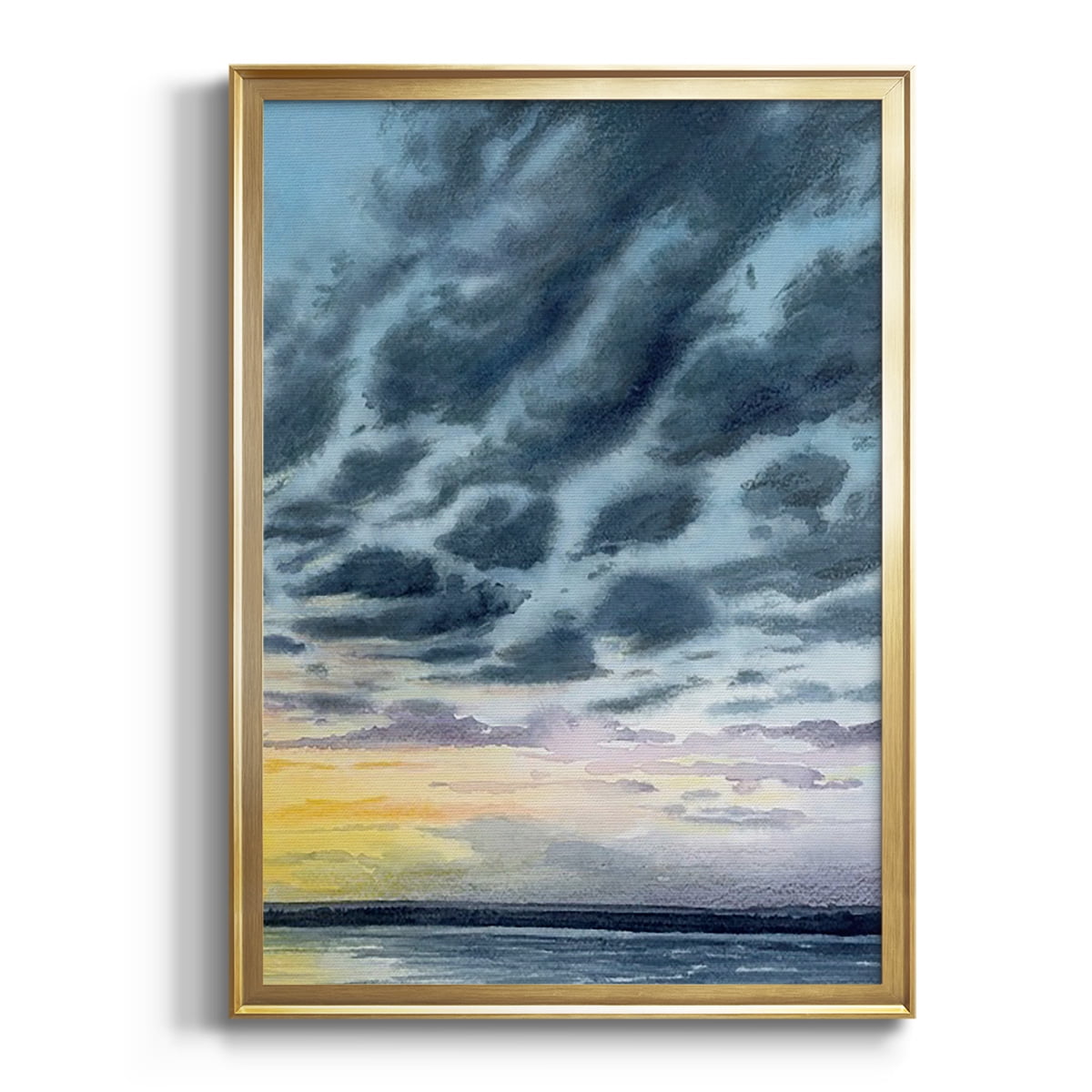 Anastasia Island Sunset II Premium Framed Print - Ready to Hang