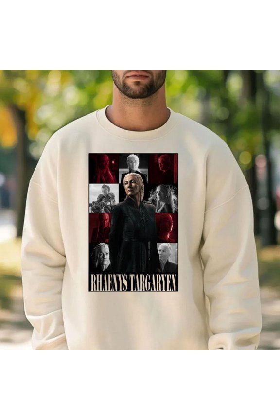Anastasiia Hotd Spoilers Rhaenys Targaryen Fiiirth House Of The Dragon 2024 Sweat Shirt