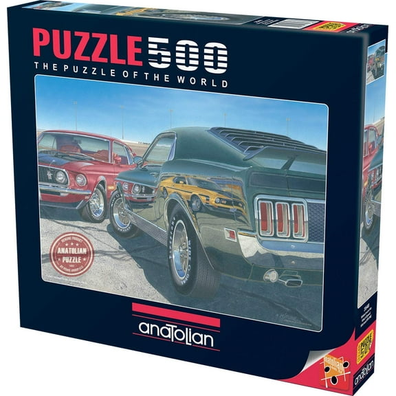 Anatolian 500 Piece Puzzle - Mach Speed Puzzle, Multicolor (PER3548)