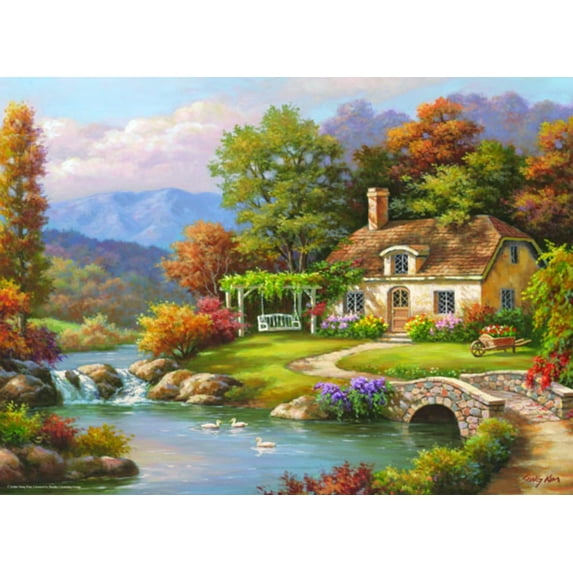 Anatolian Puzzle 1000 Piece - Cottage Stream