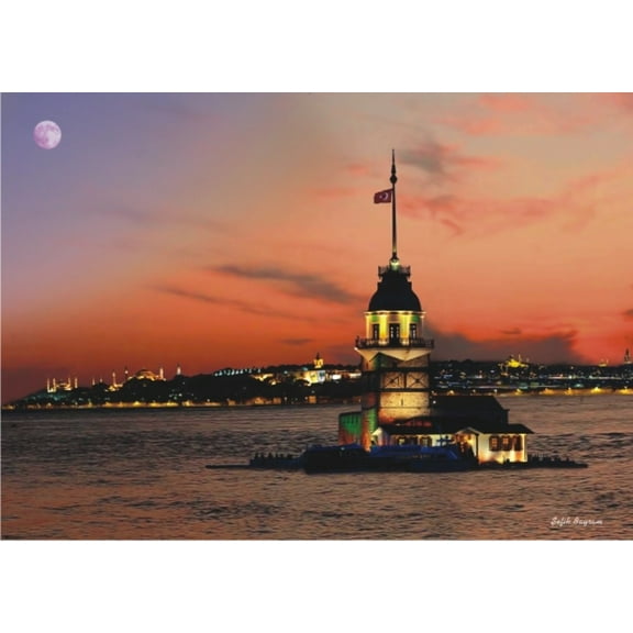 Anatolian Puzzle 1500 Piece - Maiden's Tower II