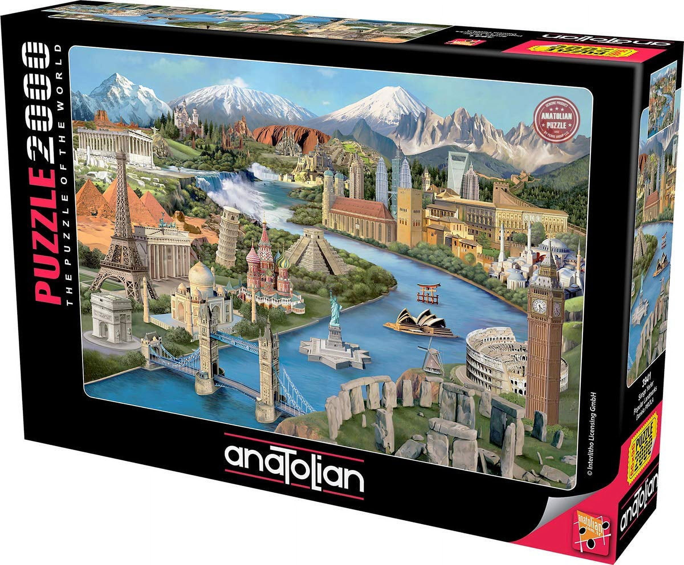 Anatolian Puzzle 2000 Pezzi 'Alba Al Mare': Un'opera D'arte Da Costruire Per Veri Appassionati! 96x66 Cm