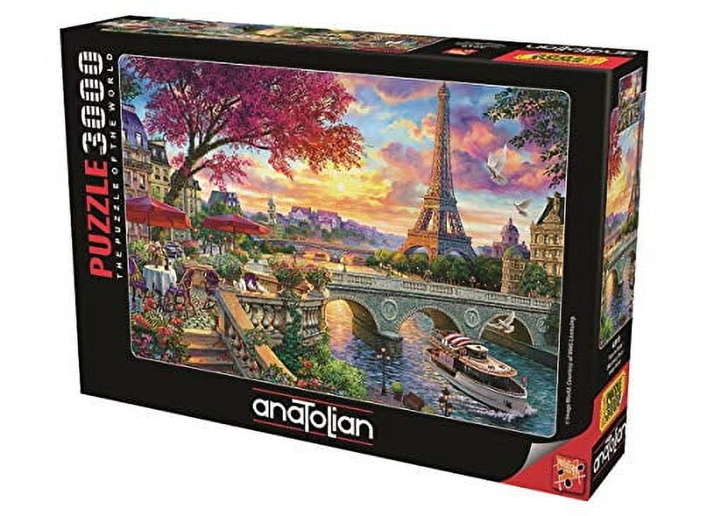 Anatolian Puzzle - Blooming Paris, 3000 Piece Jigsaw Puzzle #4919, Multicolor