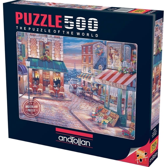 Anatolian Puzzle - Cafe Rendezvous - 500 pc Jigsaw Puzzle - # 3523
