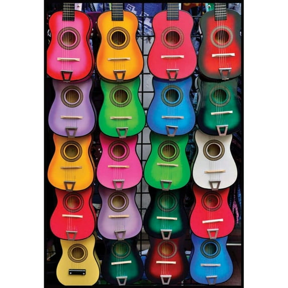 Colored of Music 500 Piece Jigsaw Puzzle