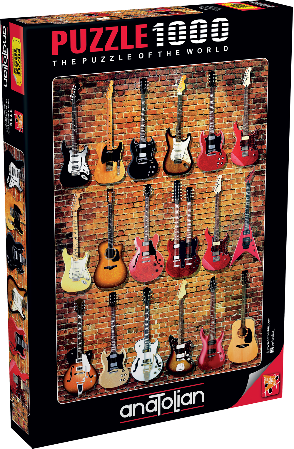 Anatolian Puzzle - Guitar Collection - 1000 pc Jigsaw Puzzle - # 1116
