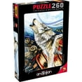 thumbnail image 1 of Anatolian Puzzle - Howling Wolf, 260 Piece Jigsaw Puzzle, 3328, Multicolor (ANA3328), 1 of 3