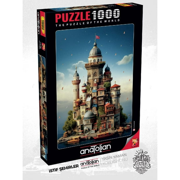 Anatolian Puzzle - Kız Kulesi, 1000 Piece Puzzle, 1170
