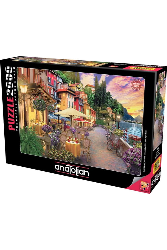 - Lake Como, 2000 Piece Jigsaw Puzzle, Code: 3944, Multicolor