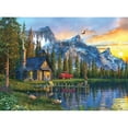 thumbnail image 1 of Sunset Cabin 1000 Piece Jigsaw Puzzle, 1 of 2